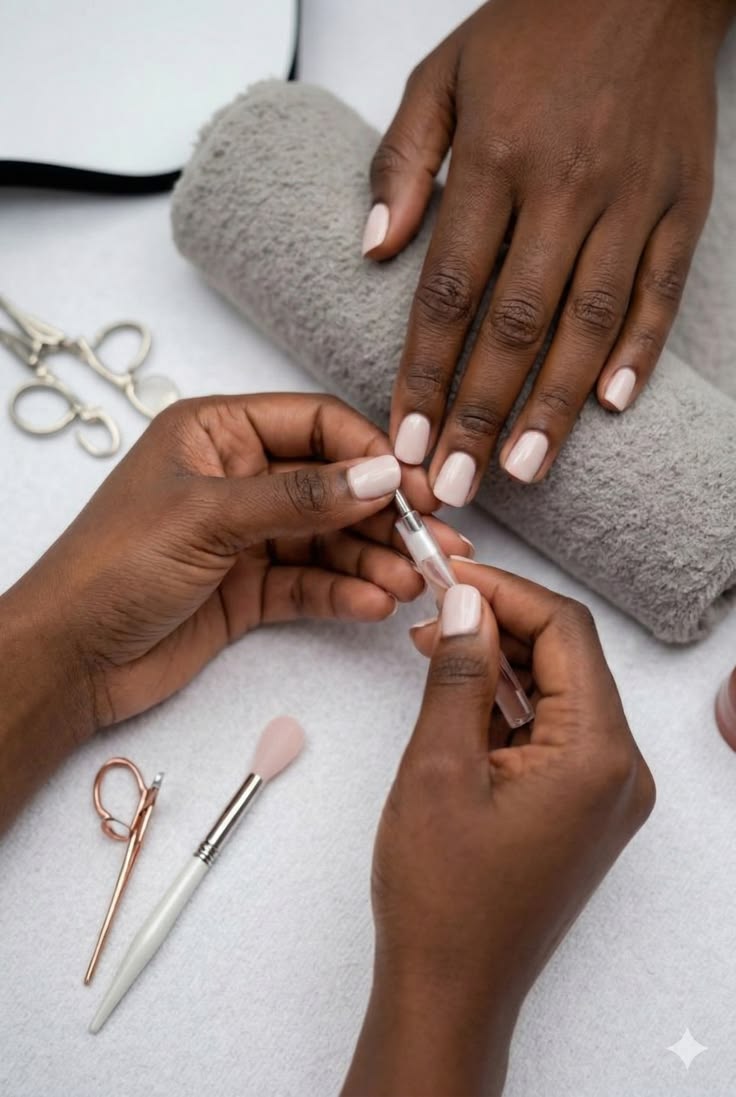 Manicure and pedicure