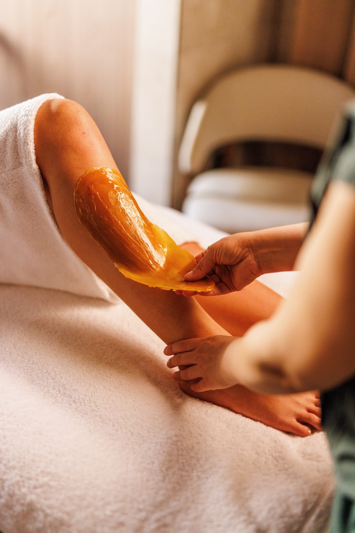 Waxing treatment